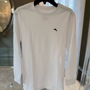 Tommy Bahama Kids Youth White Long Sleeve Tee